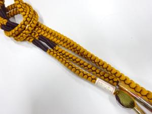 未使用品　正絹　手組帯締め